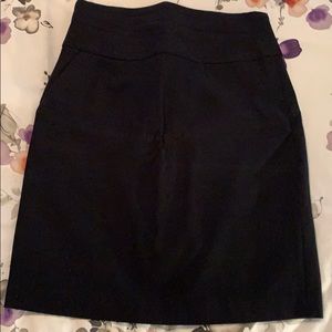 Banana Republic black pencil skirt, high waist